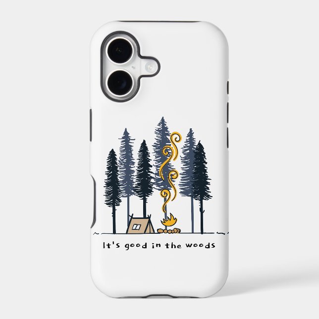 Cartoon Camping Case-Mate iPhone Case (Back)