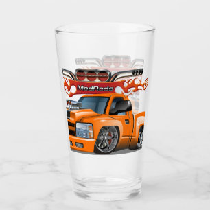 Cartoon car glass