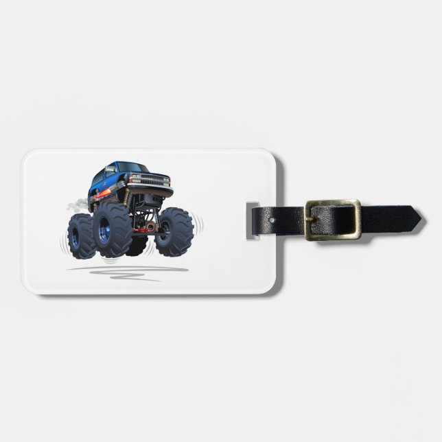 Cartoon car luggage tag (Front Horizontal)