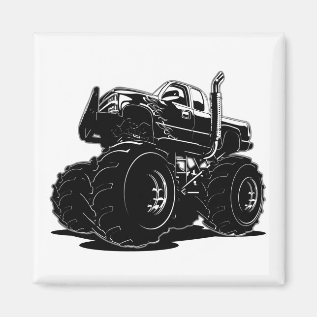 Cartoon car magnet (Front)