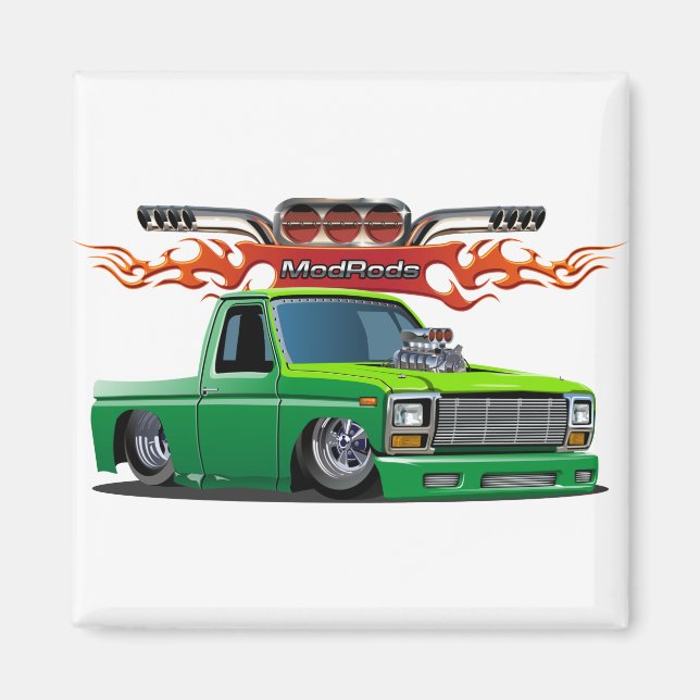 cartoon car magnet (Front)