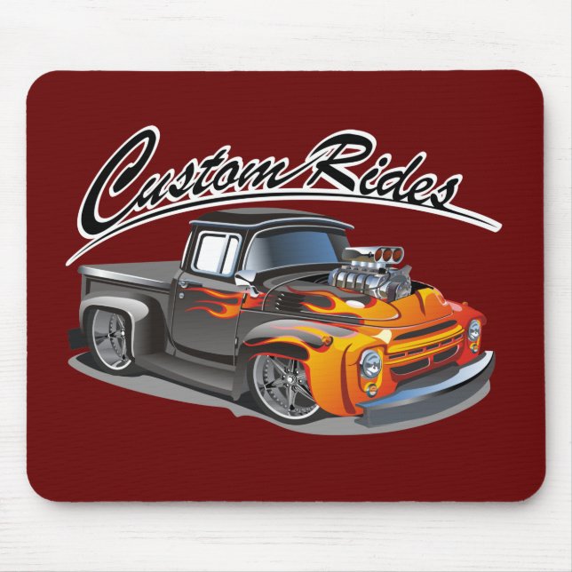 Cartoon car mouse pad (Front)