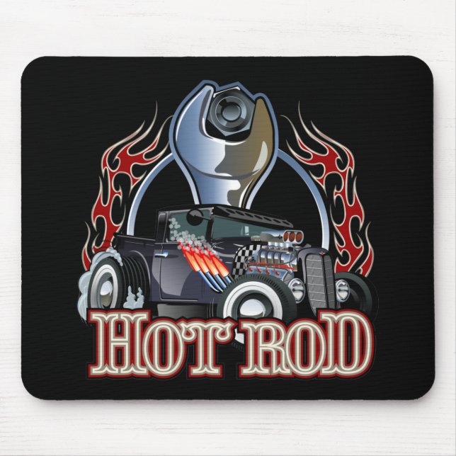 Cartoon car mouse pad (Front)