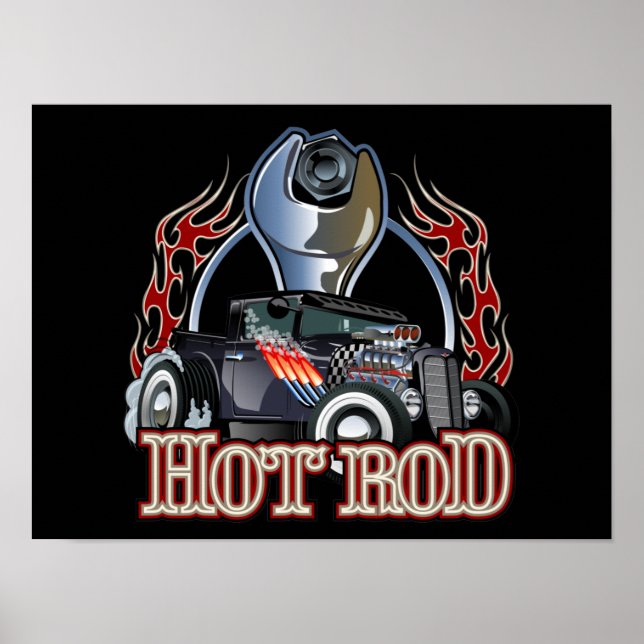 Cartoon car poster (Front)