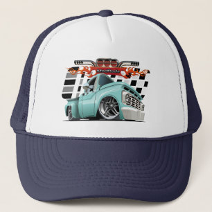 Cartoon car trucker hat