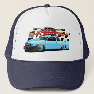 Cartoon car trucker hat