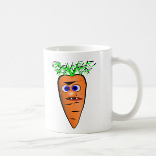 Cartoon Carrot Vegetable Picture Coffee Mug