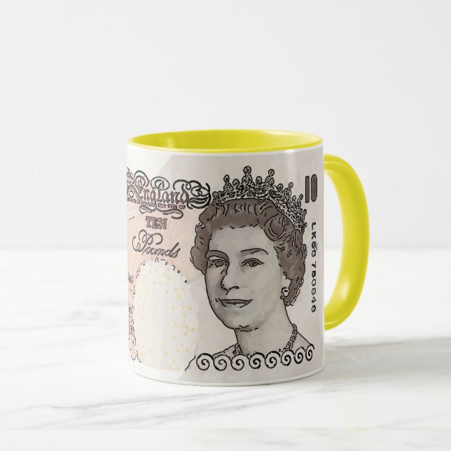 Cartoon Cash 3 Mug (Front Right)