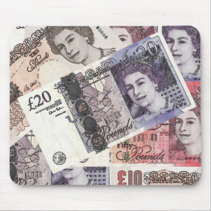 Cartoon Cash Mouse Pad