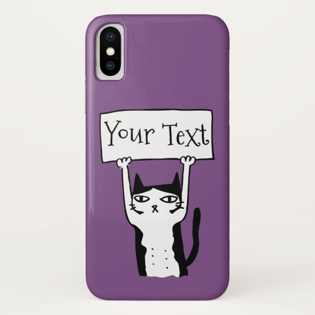 Cartoon Cat Case-Mate iPhone Case (Back)