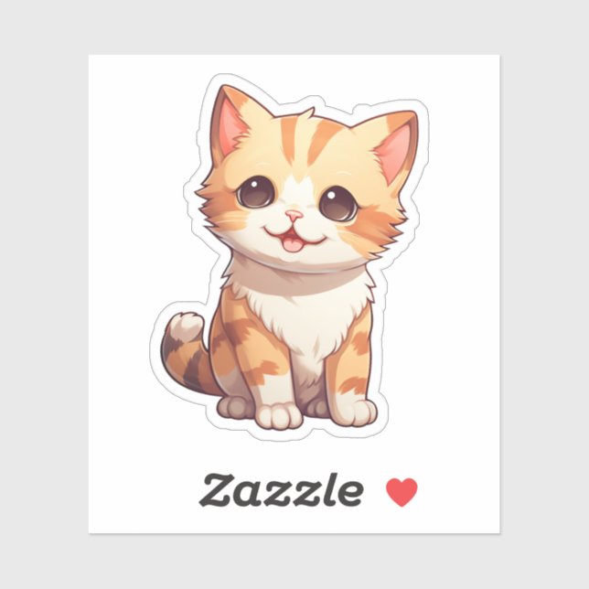 Cartoon cat illustration (Sheet)