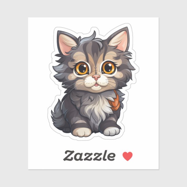 Cartoon cat illustration (Sheet)