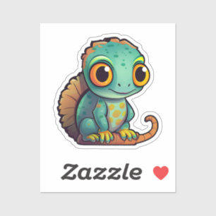 Cartoon chameleon