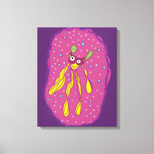 Cartoon Character Single Wall Art (Front)