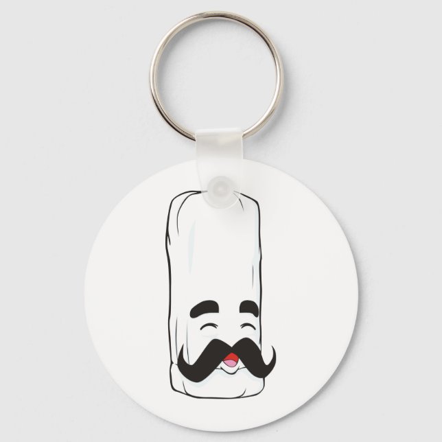 Cartoon Chef Hat Keychain (Front)