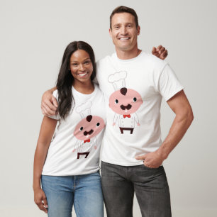 Cartoon Chef Mens T-Shirt