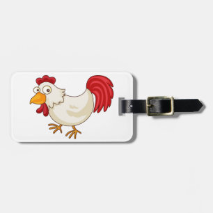 Cartoon Chicken Luggage Tags