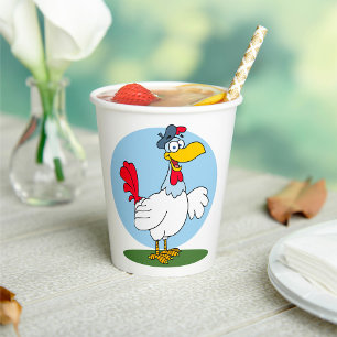 Cartoon Chicken Paper Cups