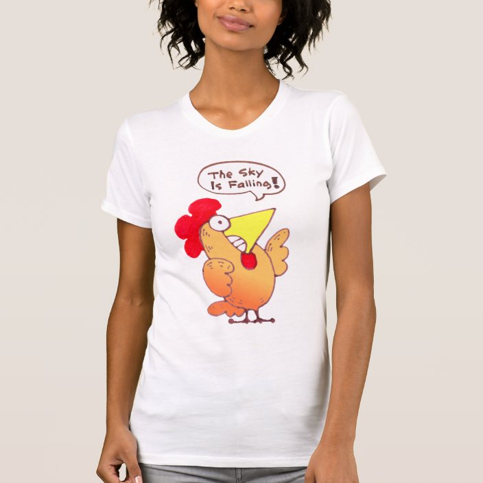 Cartoon Chicken T Shirt | Funny Cartoon Chicken T | Zazzle.ca