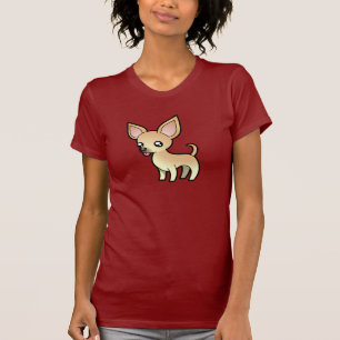 Cartoon Chihuahua (smooth coat) T-Shirt