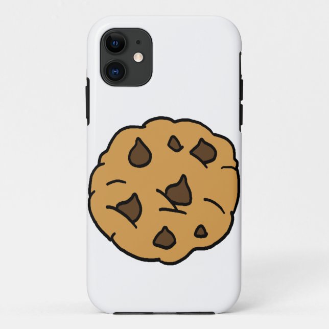 Cartoon Clipart HUGE Chocolate Chip Cookie Dessert Case-Mate iPhone Case (Back)