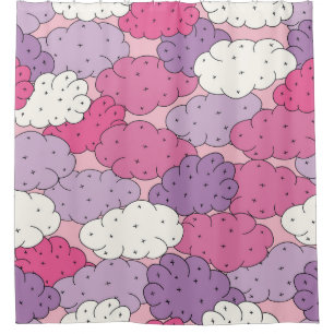 Cartoon clouds, fun vintage repeat.