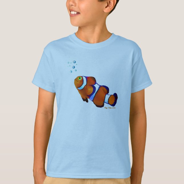 Cartoon clown fish T-shirt (Front)