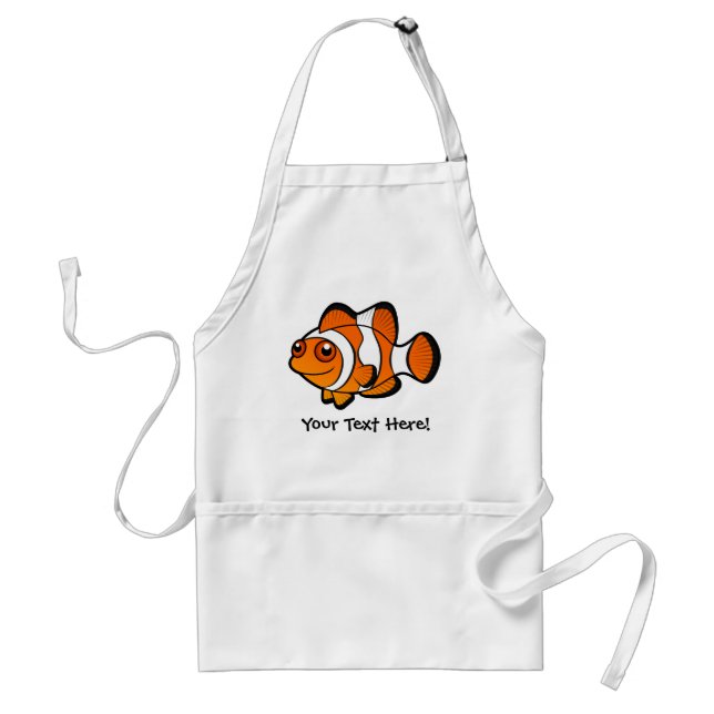 Cartoon Clownfish Standard Apron (Front)