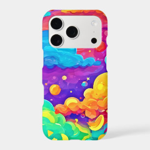 Cartoon Colour Burst Art
