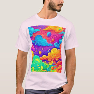 Cartoon Colour Burst T-Shirt