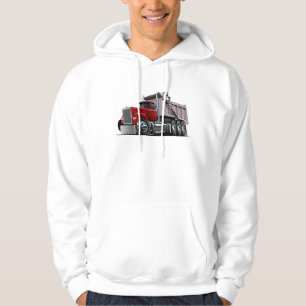 Cartoon cool dump truck hoodie