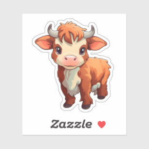 Cartoon cow illustration