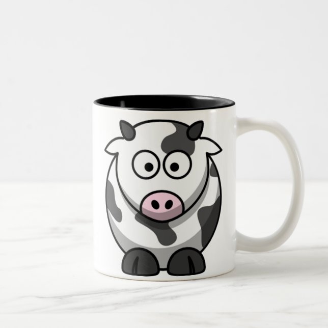 Cartoon Cow Mug (Right)