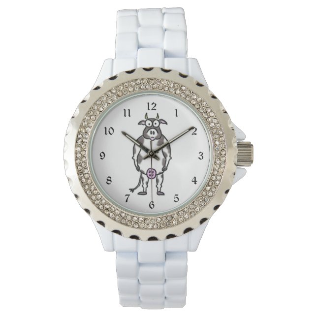 Cartoon Cow Watch (Front)