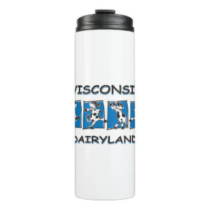 Cartoon-Cows-Dairyland Thermal Tumbler