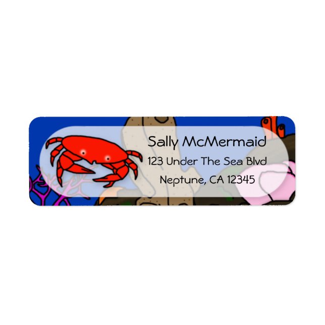 Cartoon Crab (Front)