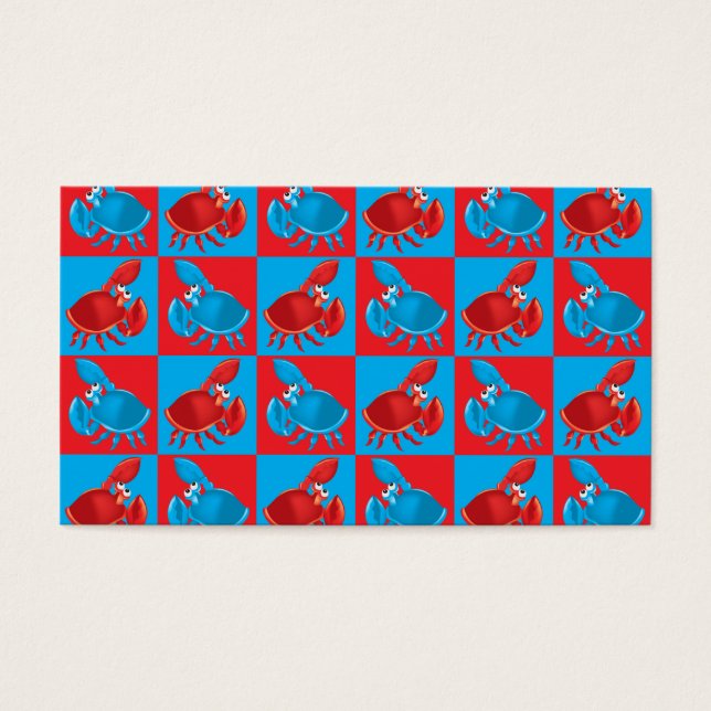 Cartoon crab mosaic (Front)