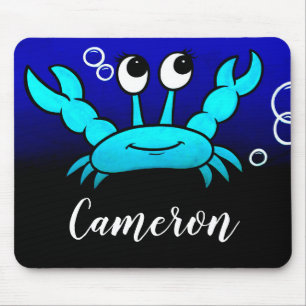 Cartoon Crab Mouse Pad