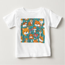 Cartoon Craze: Adorable Baby Tee Collection"?