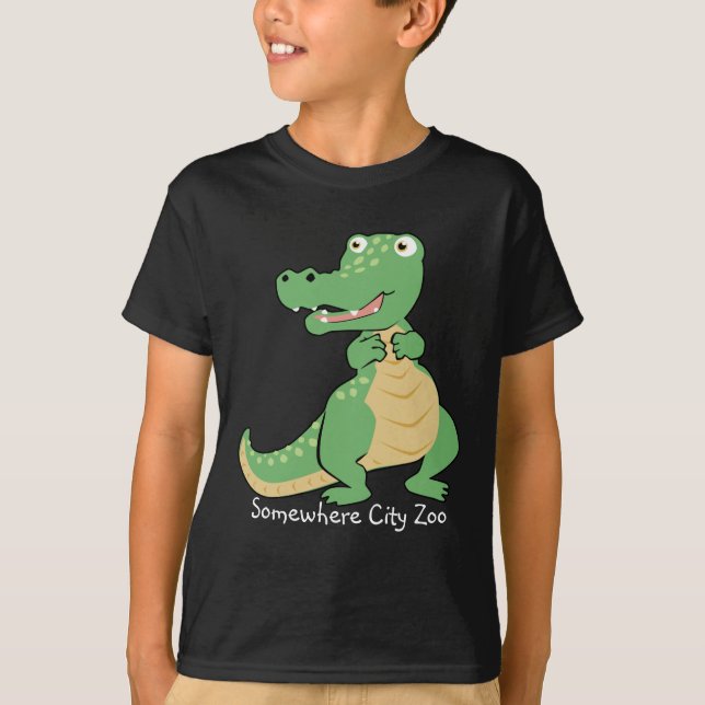 Cartoon Crocodile T-Shirt (Front)
