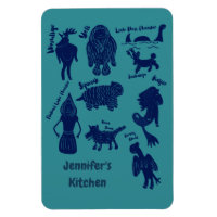 Cartoon Cryptids Cryptozoology Guide Personalized 