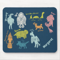 Cartoon Cryptids Cryptozoology Guide Personalized