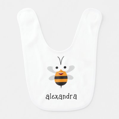 Cartoon Cute Funny Honey Bee Girl 