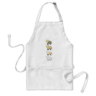 Cartoon Dairy Cows Apron