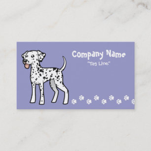 Cartoon Dalmatian Business Card