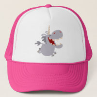 Cartoon de Toothy mignonne Casquette Unicorn