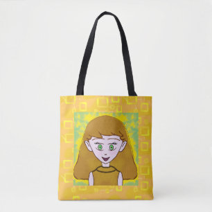 Cartoon Design Tote Bag