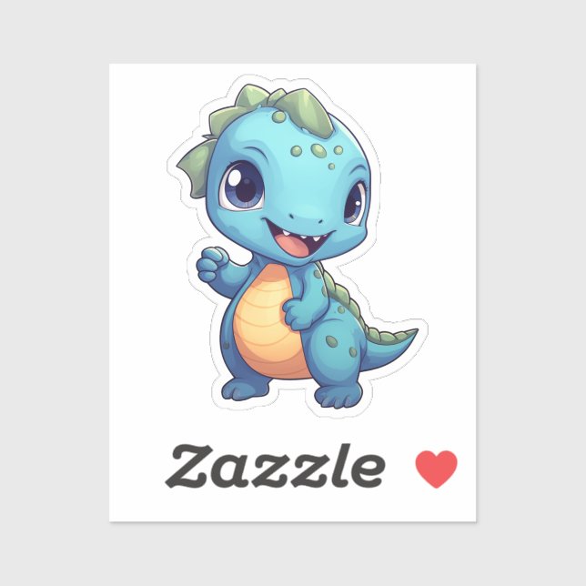 Cartoon dinosaur illustration (Sheet)