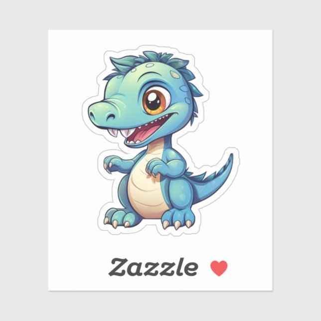 Cartoon dinosaur illustration (Sheet)