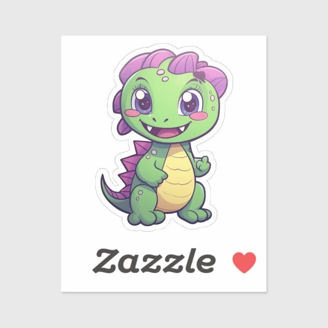 Cartoon dinosaur illustration (Sheet)